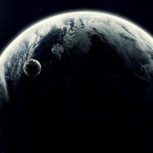 Impresionante Vista Espacial