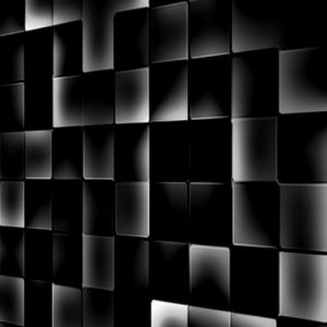 Patrón Abstracto en Blanco y Negro
