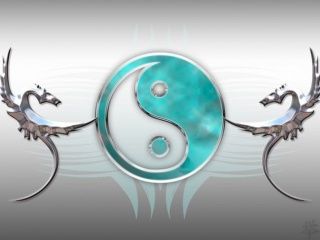 Diseño Dragón Yin Yang