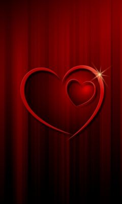 Diseño de Corazón Rojo