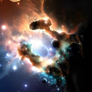 Nebulosa Cósmica y Planetas