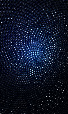 Patrón Espiral Azul