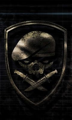 Emblema de Calavera y Huesos Cruzados