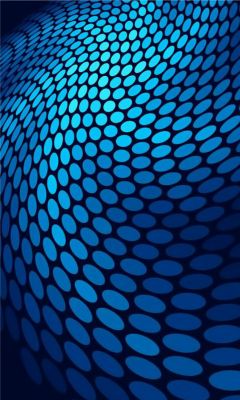 Patrón de Puntos Azules