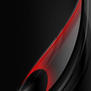 Diseño Abstracto Elegante en Rojo y Negro