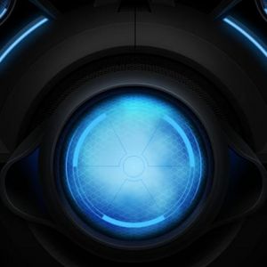 Diseño Tecnológico Futurista Azul