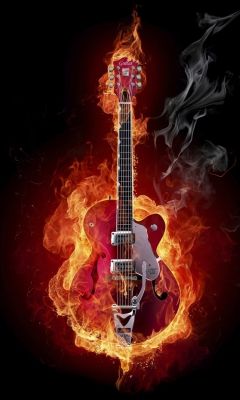 Guitarra Eléctrica Ardiente