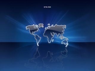 Diseño Abstracto del Mapa Mundial