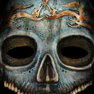 Arte de Calavera Intrincada