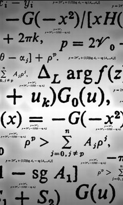 Fondo de fórmulas matemáticas