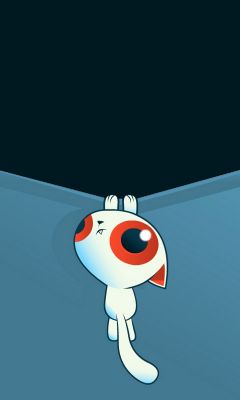Gato de Dibujos Animados Adorable