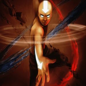 Aang de Avatar: El último maestro aire