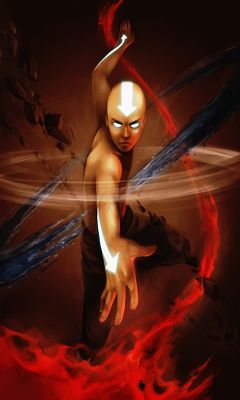 Aang de Avatar: El último maestro aire