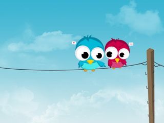 Pájaros de Dibujos Animados Lindos