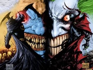 Batman vs Joker Art