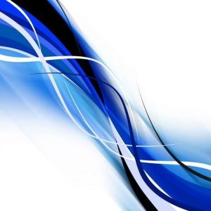 Olas Abstractas Azules
