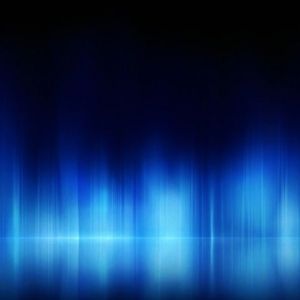 Olas de Luz Abstractas Azules