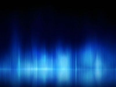 Olas de Luz Abstractas Azules