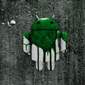 Graffiti del Logo Android