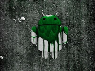 Graffiti del Logo Android