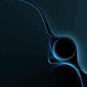 Diseño Abstracto de Luz Azul