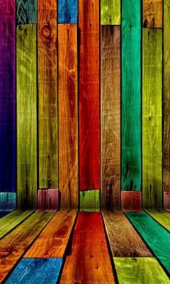 Tablones de Madera Coloridos