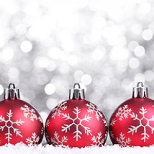 Adornos Navideños Rojos