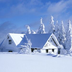 Cabaña Invernal Nevada