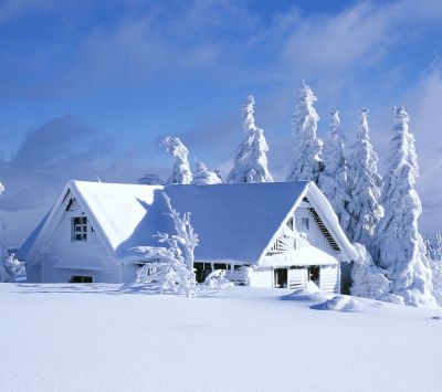 Cabaña Invernal Nevada