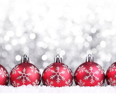 Adornos Navideños Rojos