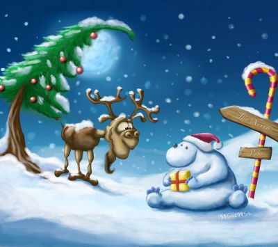 Personajes Navideños Lindos