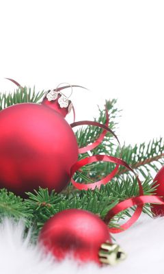 Adornos Navideños Rojos