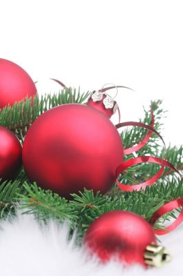 Adornos Navideños Rojos