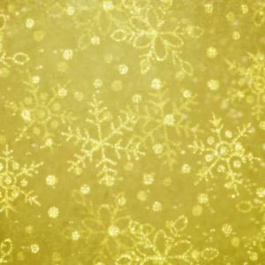 Patrones de Copos de Nieve en Fondo Amarillo