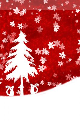 Árbol de Navidad y gatos