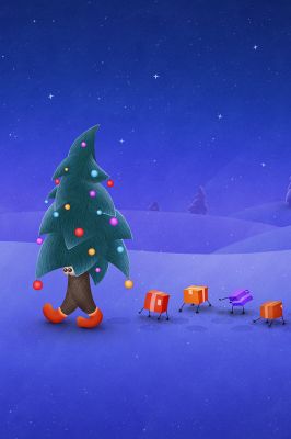 Árbol de Navidad Juguetón