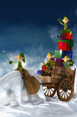 Duendes de Navidad con Regalos