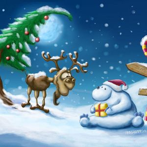 Personajes Navideños Lindos