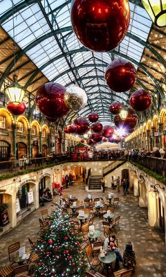 Decoraciones del Mercado de Navidad