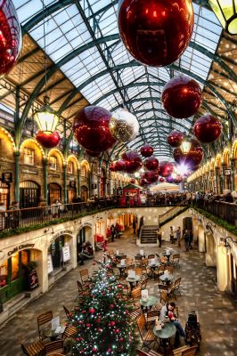 Decoraciones del Mercado de Navidad