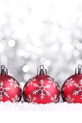 Adornos Navideños Rojos