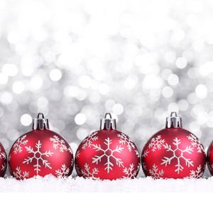 Adornos Navideños Rojos