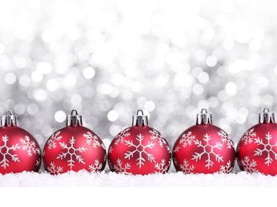 Adornos Navideños Rojos