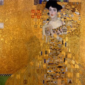Retrato de Gustav Klimt