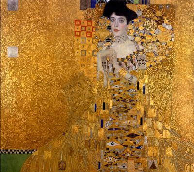 Retrato de Gustav Klimt