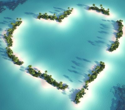 Isla en Forma de Corazón