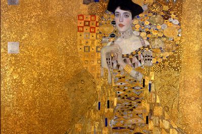 Retrato de Gustav Klimt