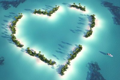 Isla en Forma de Corazón