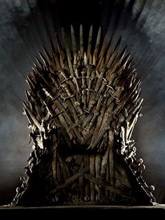 Trono de Hierro de Juego de Tronos