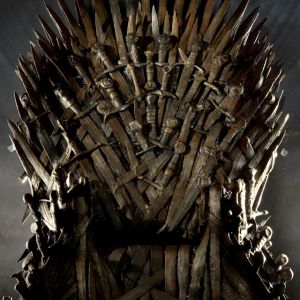 Trono de Hierro de Juego de Tronos